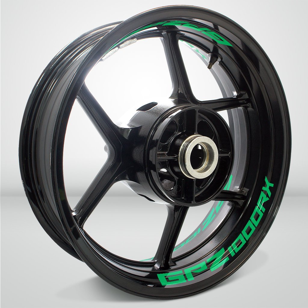 Dual Pack Inner Rim Tape Sticker Decal for Kawasaki GPZ 1000RX - Motorcycle stickers and decals