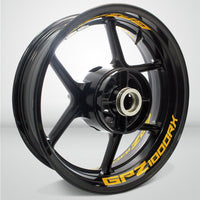 Dual Pack Inner Rim Tape Sticker Decal for Kawasaki GPZ 1000RX - Motorcycle stickers and decals