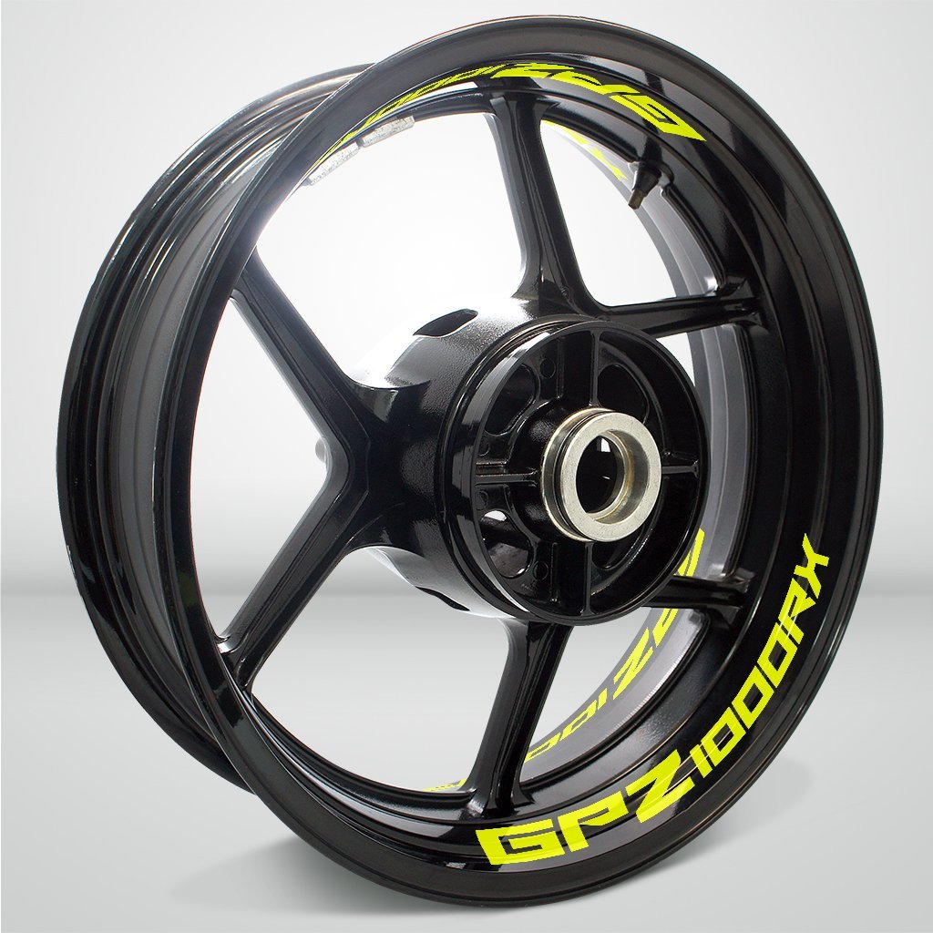 Dual Pack Inner Rim Tape Sticker Decal for Kawasaki GPZ 1000RX - Motorcycle stickers and decals