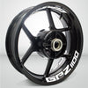 Dual Pack Inner Rim Tape Sticker Decal for Kawasaki GPZ 1100 - Motorcycle stickers and decals