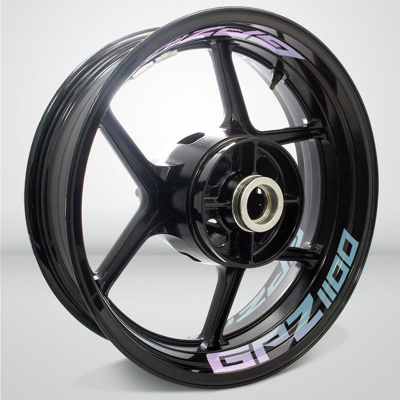 Dual Pack Inner Rim Tape Sticker Decal for Kawasaki GPZ 1100 - Motorcycle stickers and decals