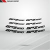 Dual Pack Inner Rim Tape Sticker Decal for Kawasaki GPZ 1100 - Motorcycle stickers and decals