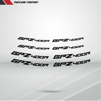 Dual Pack Inner Rim Tape Sticker Decal for Kawasaki GPZ 400R - Motorcycle stickers and decals