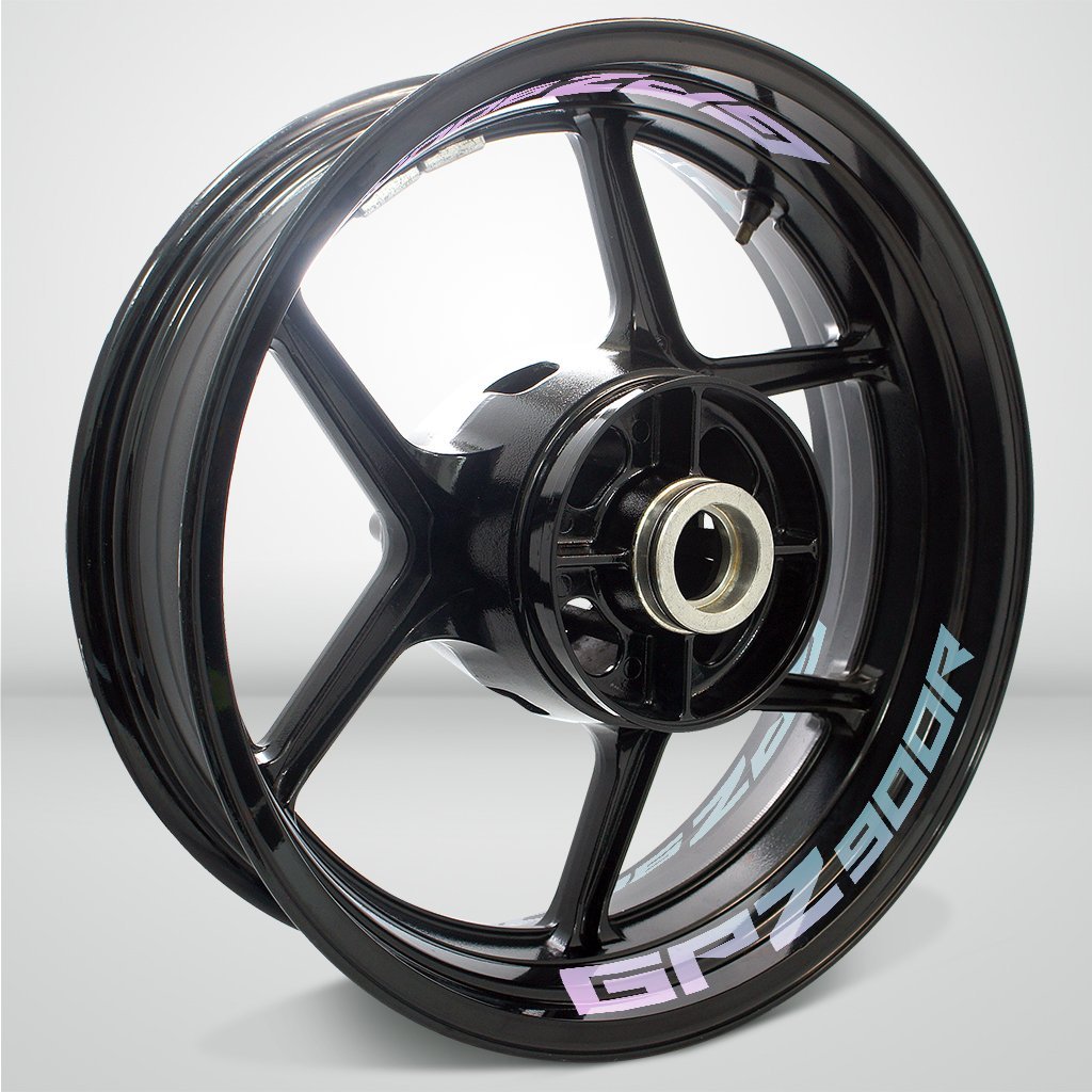 Dual Pack Inner Rim Tape Sticker Decal for Kawasaki GPZ 900R - Motorcycle stickers and decals