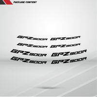 Dual Pack Inner Rim Tape Sticker Decal for Kawasaki GPZ 900R - Motorcycle stickers and decals