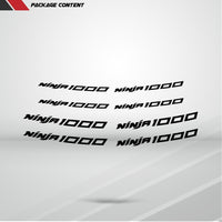 Dual Pack Inner Rim Tape Sticker Decal for Kawasaki Ninja 1000 - Motorcycle stickers and decals