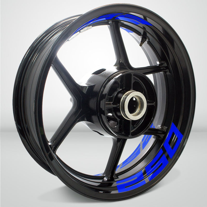 Dual Pack Inner Rim Tape Sticker Decal for Kawasaki Ninja 250 - Motorcycle stickers and decals