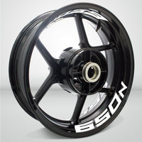 Dual Pack Inner Rim Tape Sticker Decal for Kawasaki Ninja 650N - Motorcycle stickers and decals