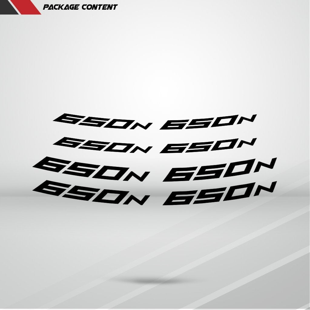 Dual Pack Inner Rim Tape Sticker Decal for Kawasaki Ninja 650N - Stickman Vinyls