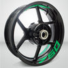 Dual Pack Inner Rim Tape Sticker Decal for Kawasaki Ninja 750 - Motorcycle stickers and decals