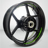 Dual Pack Inner Rim Tape Sticker Decal for Kawasaki Versys 650 - Motorcycle stickers and decals