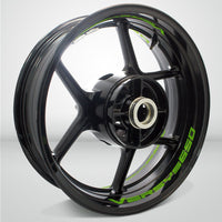 Dual Pack Inner Rim Tape Sticker Decal for Kawasaki Versys 650 - Motorcycle stickers and decals
