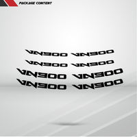 Dual Pack Inner Rim Tape Sticker Decal for Kawasaki Vulcan 900 VN900 - Motorcycle stickers and decals
