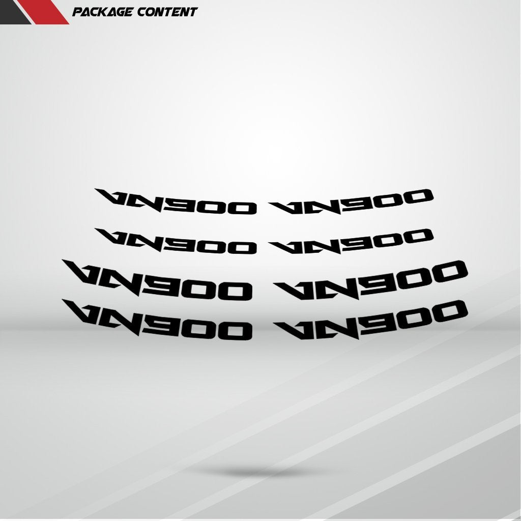 Dual Pack Inner Rim Tape Sticker Decal for Kawasaki Vulcan 900 VN900 - Motorcycle stickers and decals