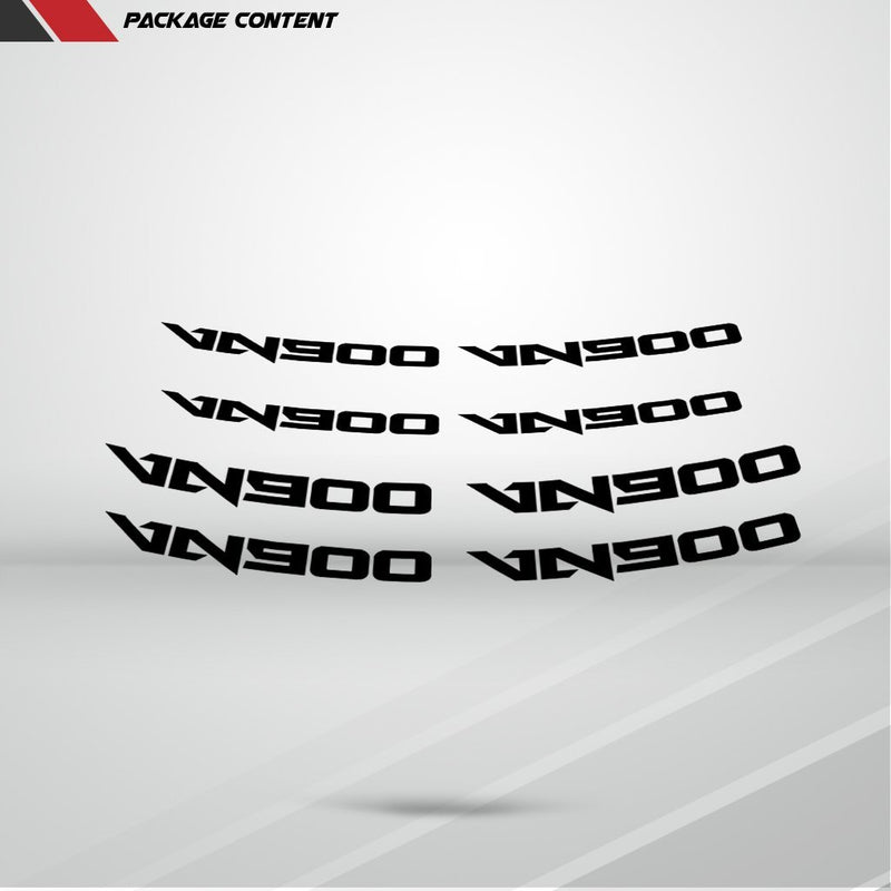 Dual Pack Inner Rim Tape Sticker Decal for Kawasaki Vulcan 900 VN900 - Motorcycle stickers and decals