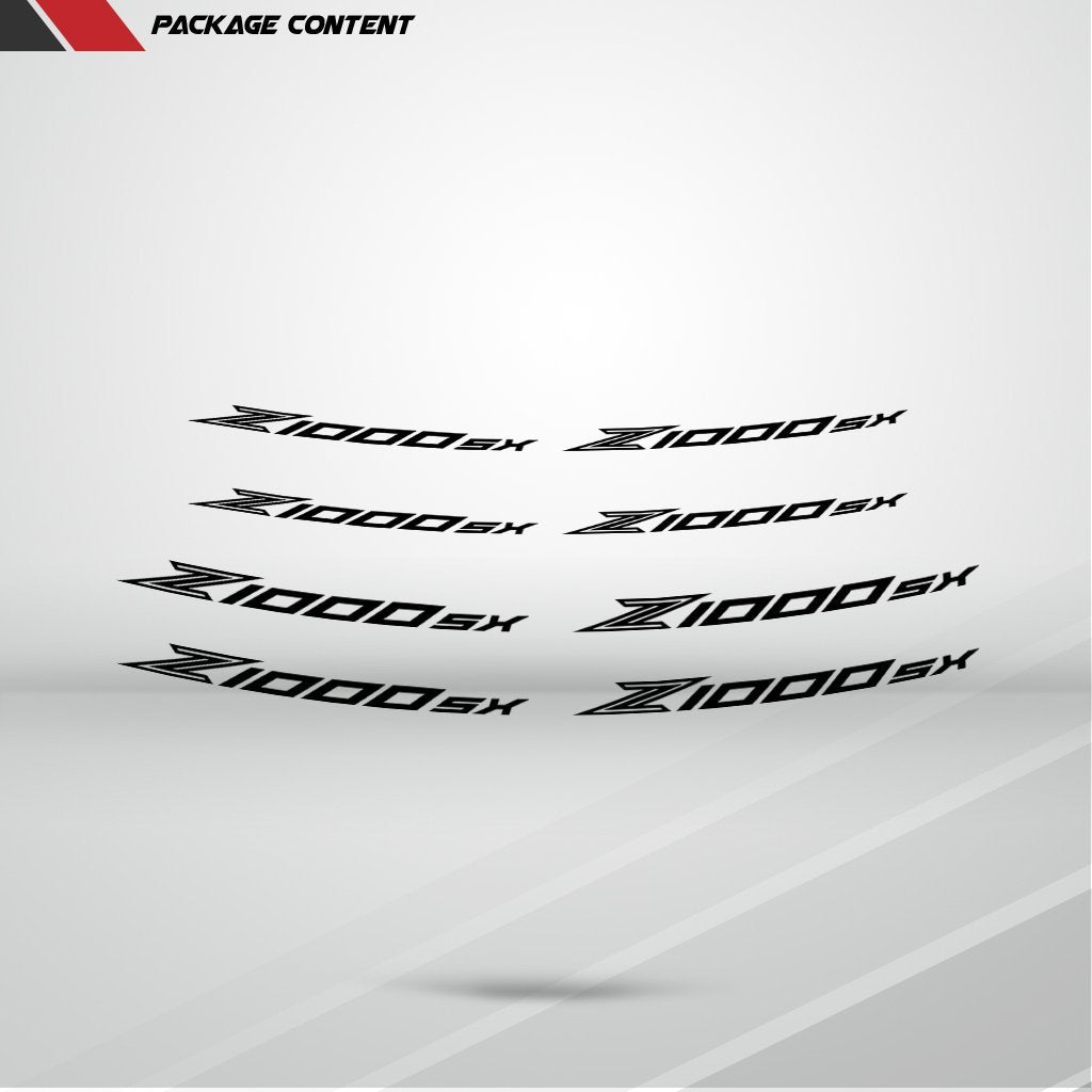 Dual Pack Inner Rim Tape Sticker Decal for Kawasaki Z1000sx - Stickman Vinyls