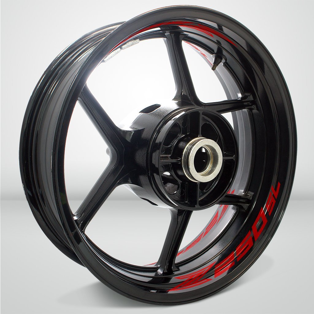 Dual Pack Inner Rim Tape Sticker Decal for Kawasaki Z250 SL - Motorcycle stickers and decals