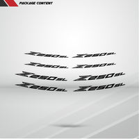 Dual Pack Inner Rim Tape Sticker Decal for Kawasaki Z250 SL - Motorcycle stickers and decals