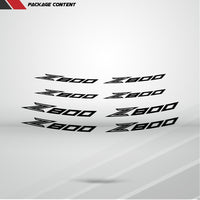 Dual Pack Inner Rim Tape Sticker Decal for Kawasaki Z800 - Motorcycle stickers and decals