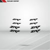 Dual Pack Inner Rim Tape Sticker Decal for Kawasaki ZR7 - Motorcycle stickers and decals