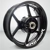 Dual Pack Inner Rim Tape Sticker Decal for Kawasaki ZRX 1200R - Motorcycle stickers and decals