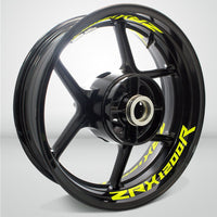 Dual Pack Inner Rim Tape Sticker Decal for Kawasaki ZRX 1200R - Motorcycle stickers and decals