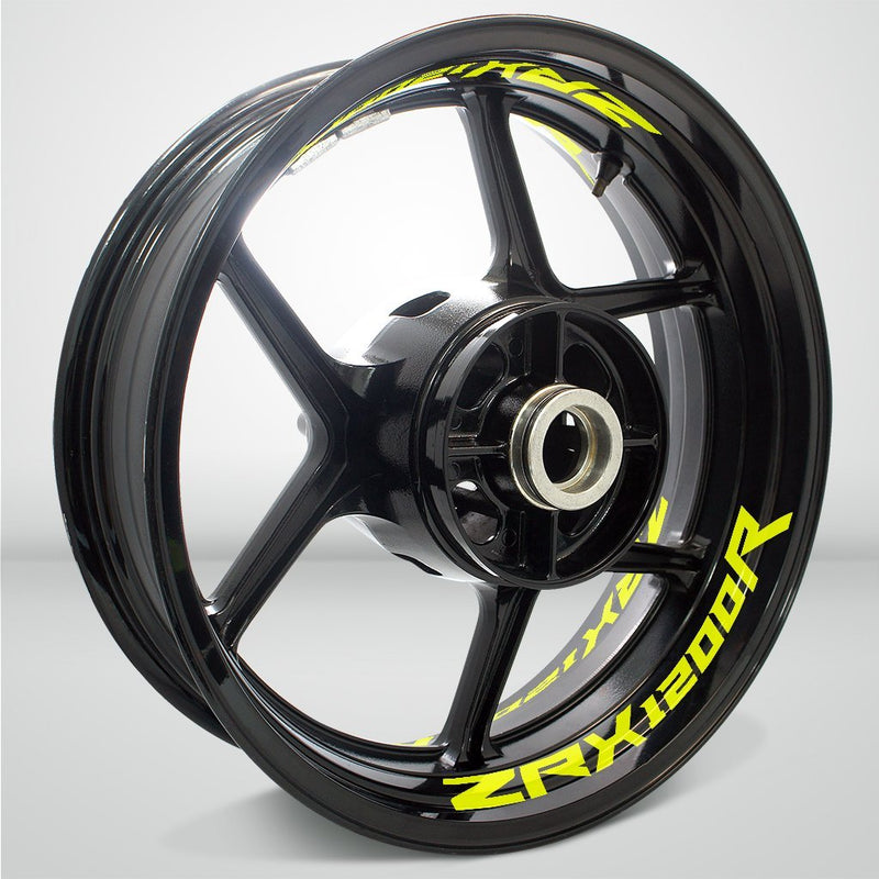 Dual Pack Inner Rim Tape Sticker Decal for Kawasaki ZRX 1200R - Motorcycle stickers and decals