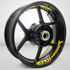 Dual Pack Inner Rim Tape Sticker Decal for Kawasaki ZRX 1200R - Motorcycle stickers and decals