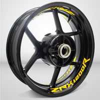 Dual Pack Inner Rim Tape Sticker Decal for Kawasaki ZRX 1200R - Motorcycle stickers and decals