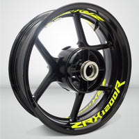 Dual Pack Inner Rim Tape Sticker Decal for Kawasaki ZRX 1200R - Motorcycle stickers and decals
