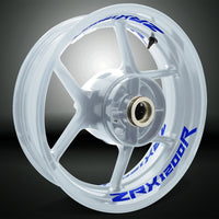 Dual Pack Inner Rim Tape Sticker Decal for Kawasaki ZRX 1200R - Motorcycle stickers and decals