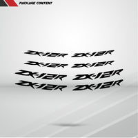 Dual Pack Inner Rim Tape Sticker Decal for Kawasaki ZX12R - Motorcycle stickers and decals