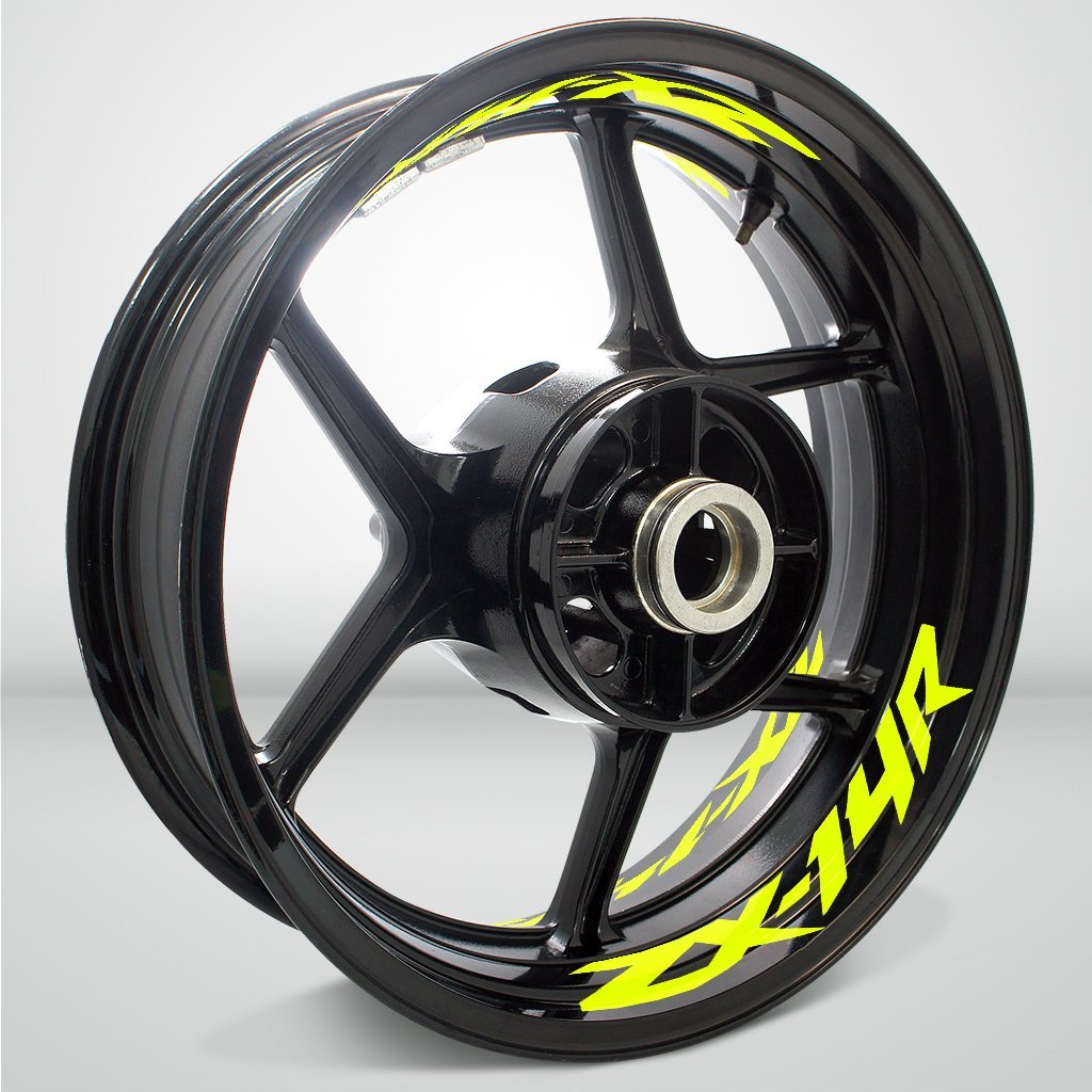 Dual Pack Inner Rim Tape Sticker Decal for Kawasaki ZX14R - Motorcycle stickers and decals