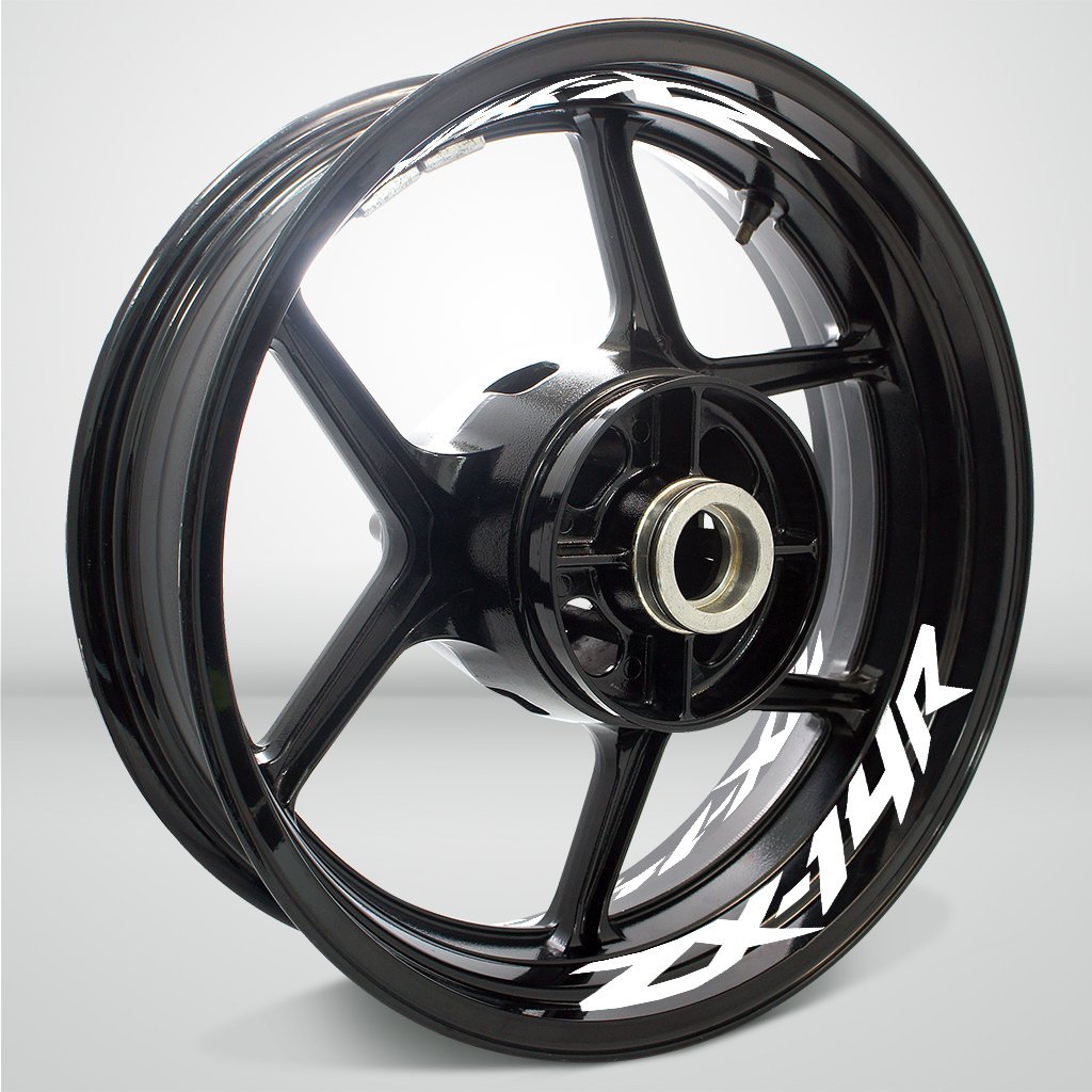 Dual Pack Inner Rim Tape Sticker Decal for Kawasaki ZX14R - Motorcycle stickers and decals
