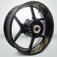 Dual Pack Inner Rim Tape Sticker Decal for Kawasaki ZX6 - Motorcycle stickers and decals
