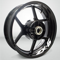 Dual Pack Inner Rim Tape Sticker Decal for Kawasaki ZX6 - Motorcycle stickers and decals