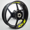 Dual Pack Inner Rim Tape Sticker Decal for Kawasaki ZX6 - Motorcycle stickers and decals