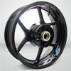 Dual Pack Inner Rim Tape Sticker Decal for Kawasaki ZX6 - Motorcycle stickers and decals