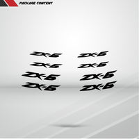 Dual Pack Inner Rim Tape Sticker Decal for Kawasaki ZX6 - Motorcycle stickers and decals
