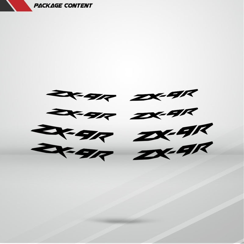 Dual Pack Inner Rim Tape Sticker Decal for Kawasaki ZX9R - Motorcycle stickers and decals