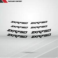 Dual Pack Inner Rim Tape Sticker Decal for Kawasaki ZXR750 - Motorcycle stickers and decals