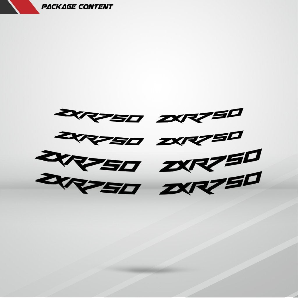 Dual Pack Inner Rim Tape Sticker Decal for Kawasaki ZXR750 - Motorcycle stickers and decals