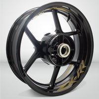 Dual Pack Inner Rim Tape Sticker Decal for Kawasaki ZXRR - Motorcycle stickers and decals