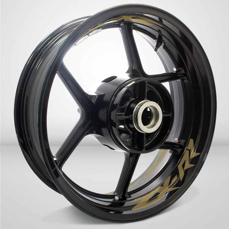Dual Pack Inner Rim Tape Sticker Decal for Kawasaki ZXRR - Motorcycle stickers and decals