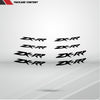 Dual Pack Inner Rim Tape Sticker Decal for Kawasaki ZXRR - Motorcycle stickers and decals