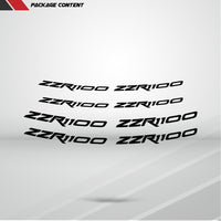 Dual Pack Inner Rim Tape Sticker Decal for Kawasaki ZZR 1100 - Motorcycle stickers and decals