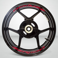 Dual Pack Inner Rim Tape Sticker Decal for Kawasaki ZZR 1100 - Motorcycle stickers and decals