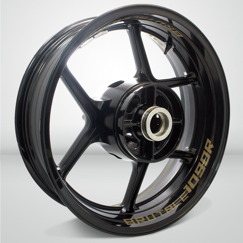 Dual Pack Inner Rim Tape Sticker Decal for MV Agusta Brutale - Motorcycle stickers and decals
