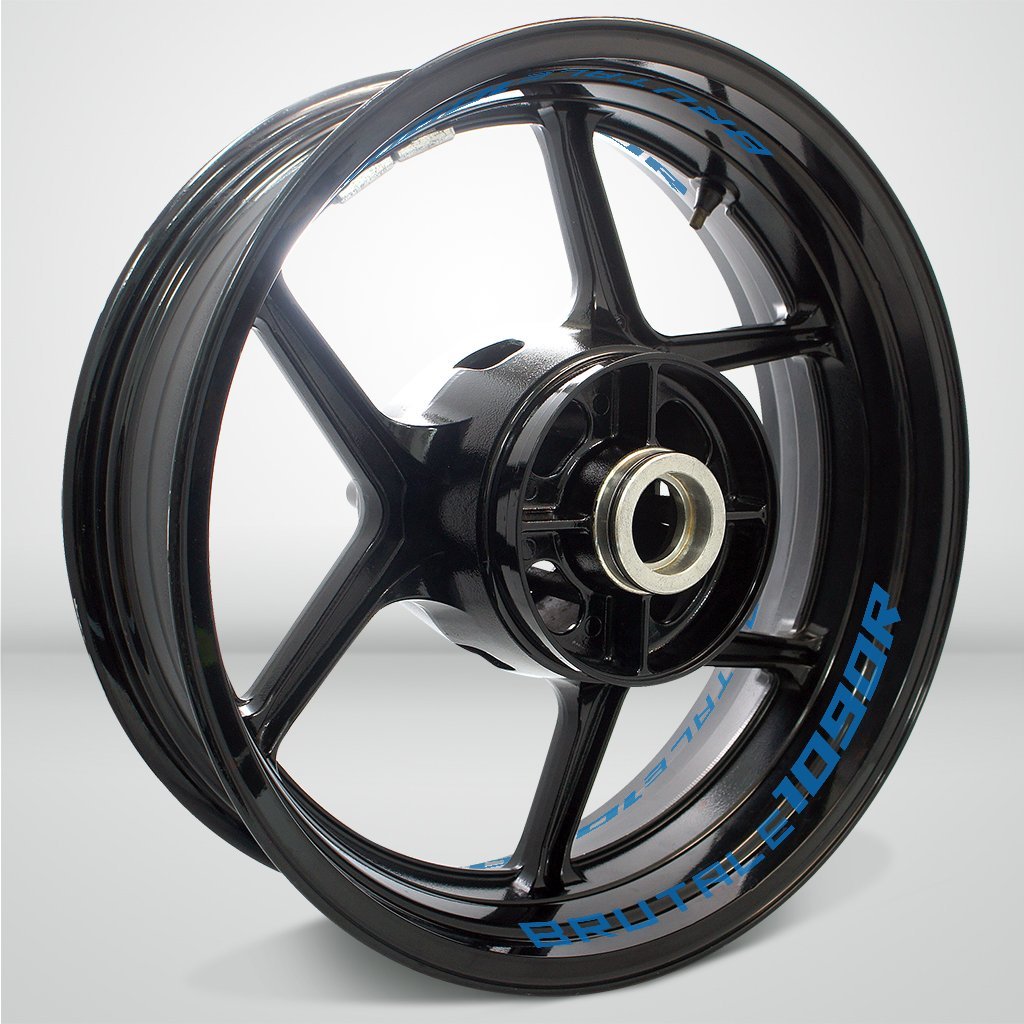 Dual Pack Inner Rim Tape Sticker Decal for MV Agusta Brutale - Motorcycle stickers and decals