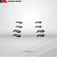 Dual Pack Inner Rim Tape Sticker Decal for MV Agusta F4 - Motorcycle stickers and decals